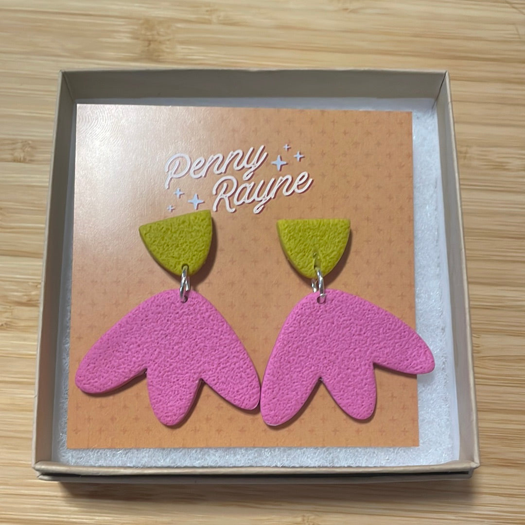 Pink & Chartroose Collection - Dangle Earrings 2