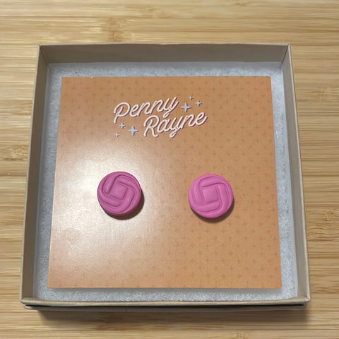 Pink & Chartroose Collection - Stud Earrings 1