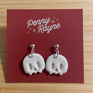 Spooky Collection - Skull Dangle Earrings 11
