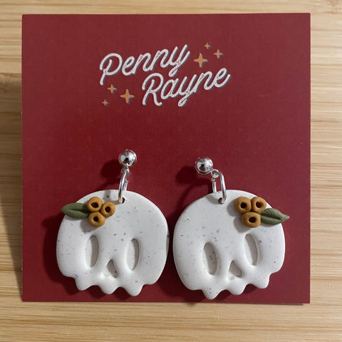 Spooky Collection - Skull Dangle Earrings 13