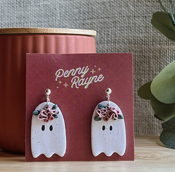Spooky Collection - Ghost Earrings