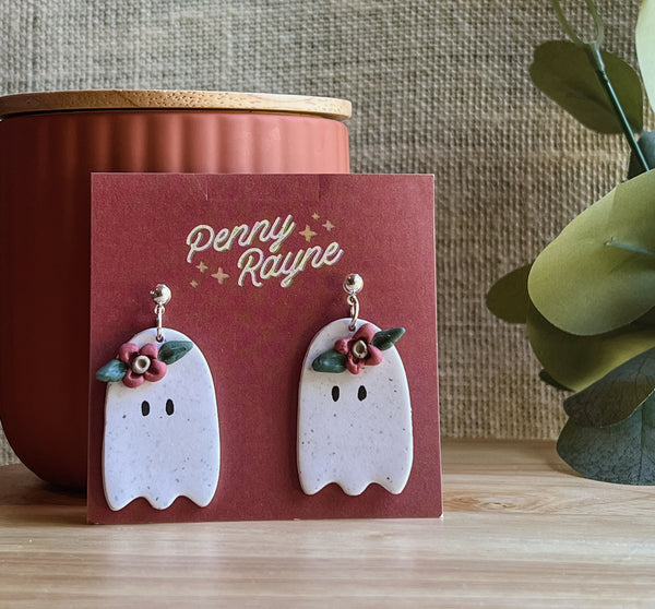 Spooky Collection - Ghost Earrings