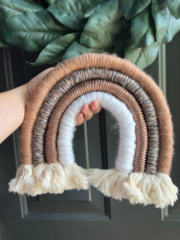 Macrame Rainbow Blush - Medium