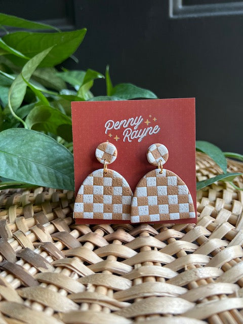 Checkerboard Collection - Dangle Earrings 2
