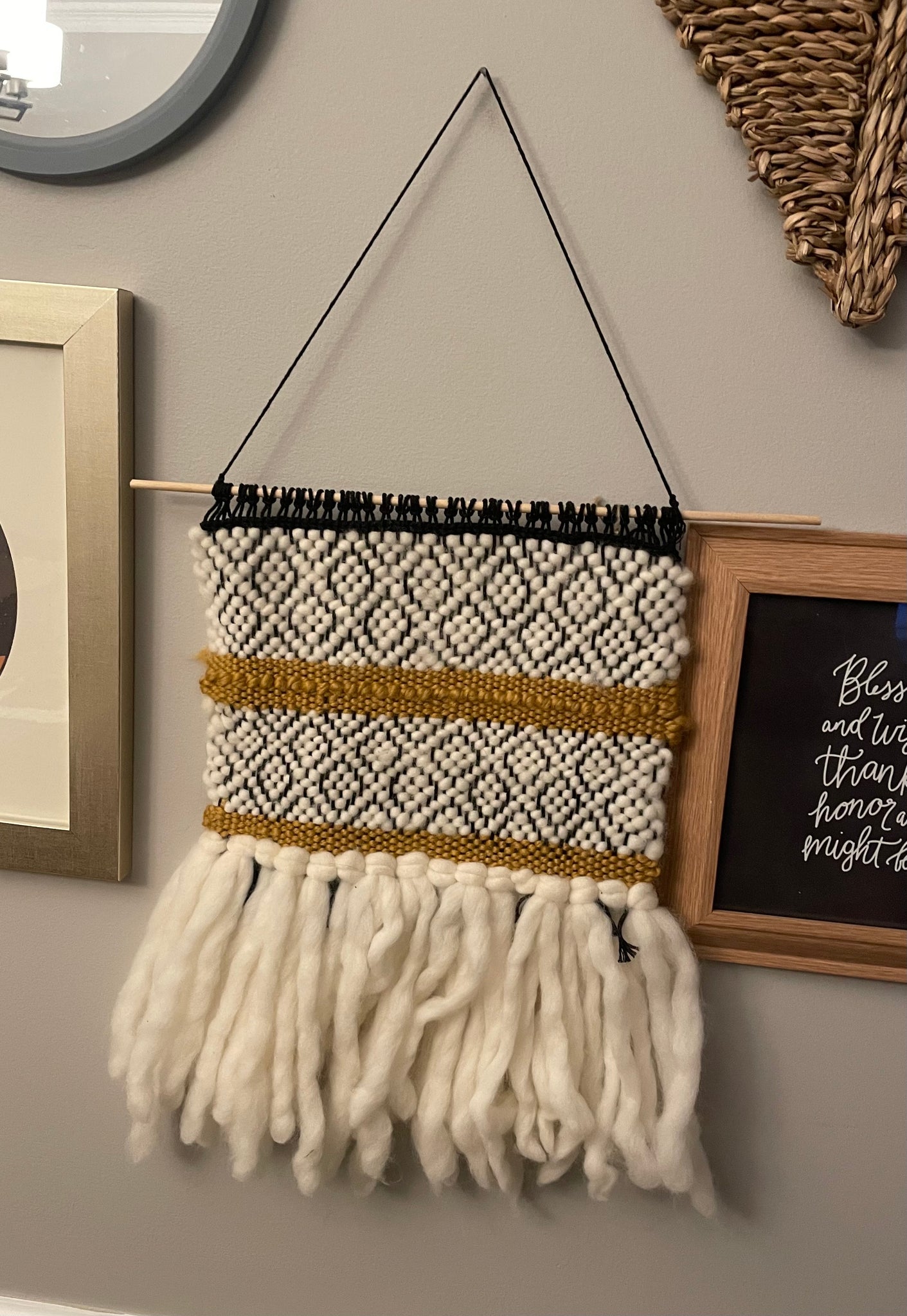 Acrylic Yarn Wall Art